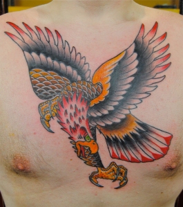 Traditional Eagle tattoo