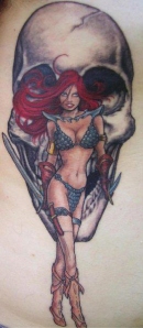 Red Sonja tattoo